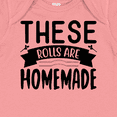 thumbnail image 4 of Inktastic Thanksgiving These Rolls Are Homemade Boys or Girls Baby Bodysuit, 4 of 5
