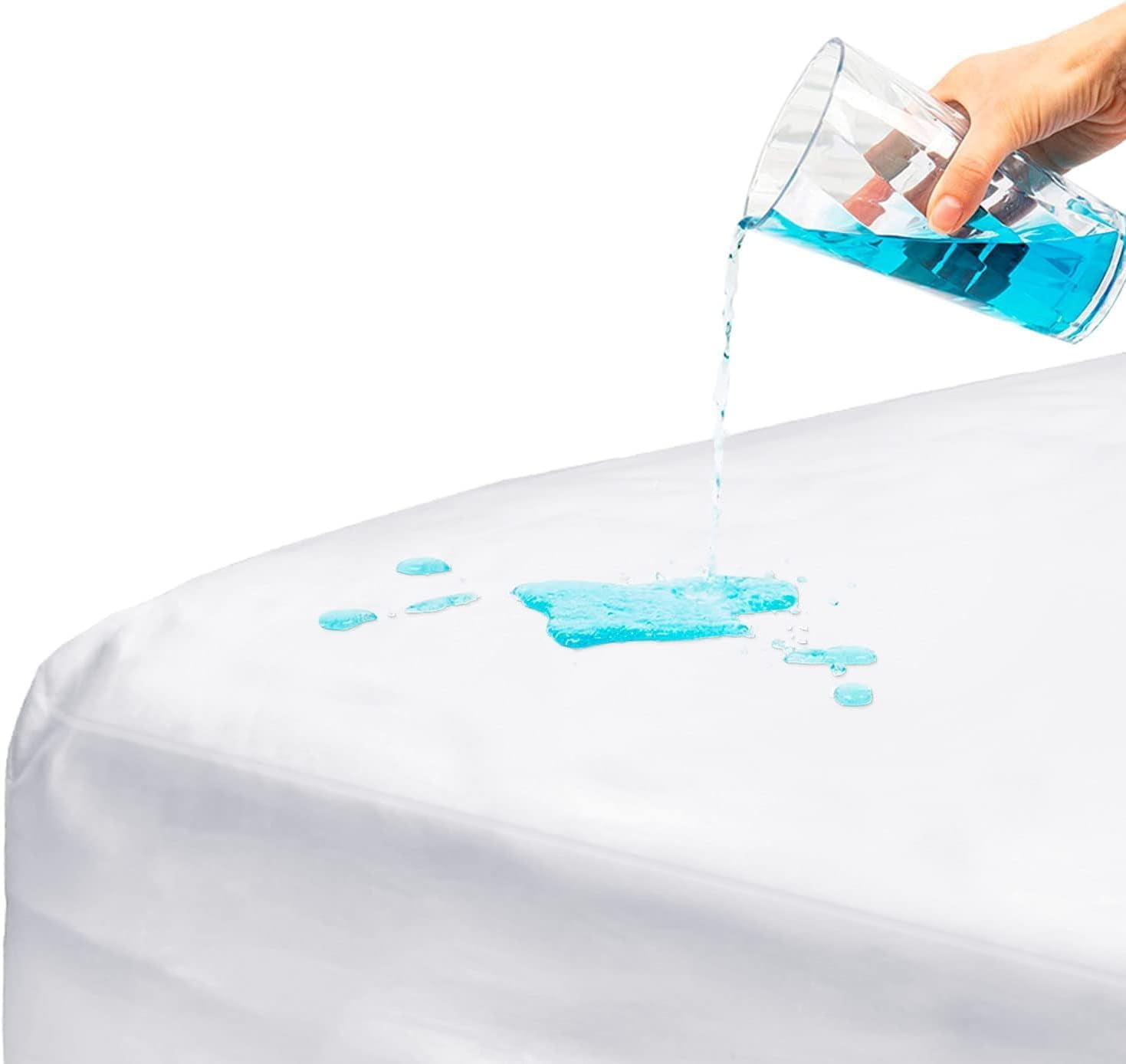 DMI Waterproof Mattress Protector and Mattress Cover, Encased Zippered Fit, Twin