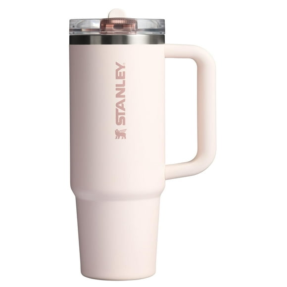 Vaso Stanley Quencher ProTour Flip Straw, 900 ml, cuarzo rosa