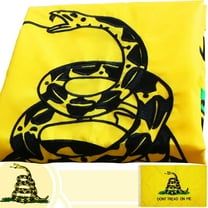 Anley EverStrong Series Embroidered Dont Tread On Me Flag 3x5 Feet - Tea Party Flags