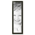 thumbnail image 2 of ArtToFrames 11" x 40" Honors Black with Gold Picture Frame, 11x40 inch Black Wood Poster Frame (WOM-5158), 2 of 7
