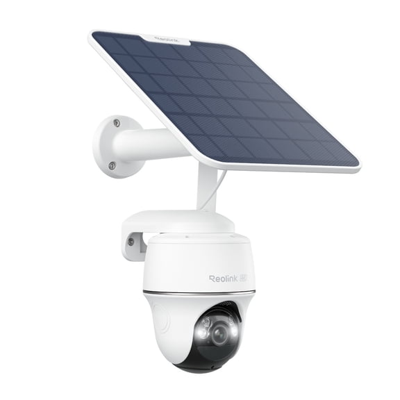 Reolink Go PT Ultra 4K Security Camera with Solar Panel, 8MP 4G LTE Wireless with Pan and Tilt, Color Night Vision, Smart Human/Vehicle/Pet Detection, SIM Card Included, Local Storage up to 128GB