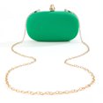 thumbnail image 3 of Bolsa de noche con cerrojo de flores Elegante cadena europea Bolsos de baile para boda (Verde) Likrtyny Para Estrenar, 3 of 7