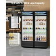 thumbnail image 5 of Commercial Beverage Merchandiser 6.9 CU.FT Glass Door Fridge – Energy Efficient Drink Cooler for Retail, 5 of 11