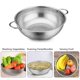 thumbnail image 5 of 3set Stainless Steel Colander , Microporous Colander Strainer for Drain Rinsing, 5 of 5