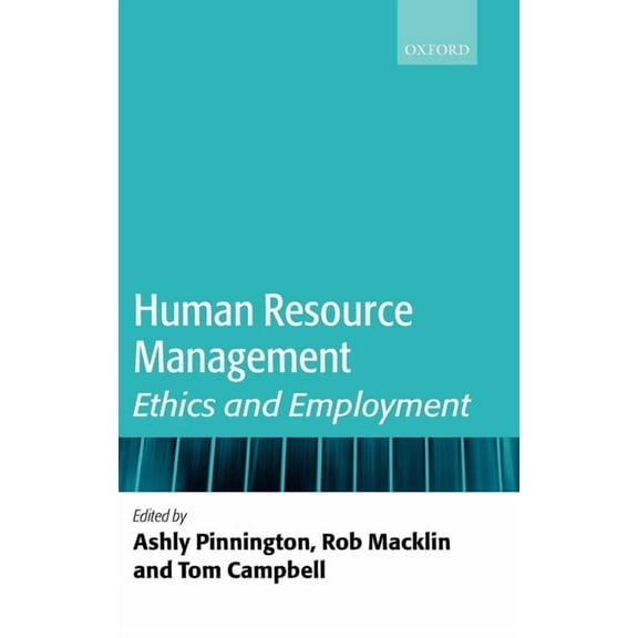 Human Resource Management: Ethics and Employment, (Hardcover)
