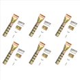 thumbnail image 1 of 6X Raspador de Pintura Raspador de Aleación Resistente con 12 Piezas Cuchillas de Doble Cara para Eliminar Lechada, Pintura, Pegamento, Óxido, 1 of 5