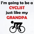 thumbnail image 2 of CafePress - Cyclist Like My Grandpa Body Suit - Long Sleeve Cotton Baby Bodysuit, 2 of 4