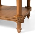thumbnail image 3 of Maven Lane Pullman Traditional Square Wooden Side Table, Antiqued, Set of 3, 3 of 5