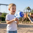 thumbnail image 4 of Kivin Bubble Gun, Automatic High Output Bubble Blower, Rechargeable Handheld Bubble Machine with Solution & Tray, Portable Mess-Free Bubble Maker for Party Outdoor Indoor Entertainment,pink, 4 of 6
