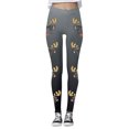 thumbnail image 1 of WILLBEST Leggings con Estampado de Renos Navideños para Mujer, Cómodos Pantalones Deportivos Ajustados de Yoga, Ropa Deportiva para Las Vacaciones, Pantalones Deportivos Bonitos Extra Grande, 1 of 4
