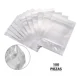 thumbnail image 2 of 100 Bolsa Stand Up Cierre Plata Transparente Zipper 100gr, 2 of 8