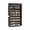 Black-10 Tier, variant on 10 Tier Printing Shoe Rack Storage Organizer for 40-50 Pairs Sneakers and Boots