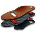 thumbnail image 3 of Full Length Orthotic Shoe Insoles Inserts Leather Arch Support, Tacco Gel Deluxe, 3 of 7