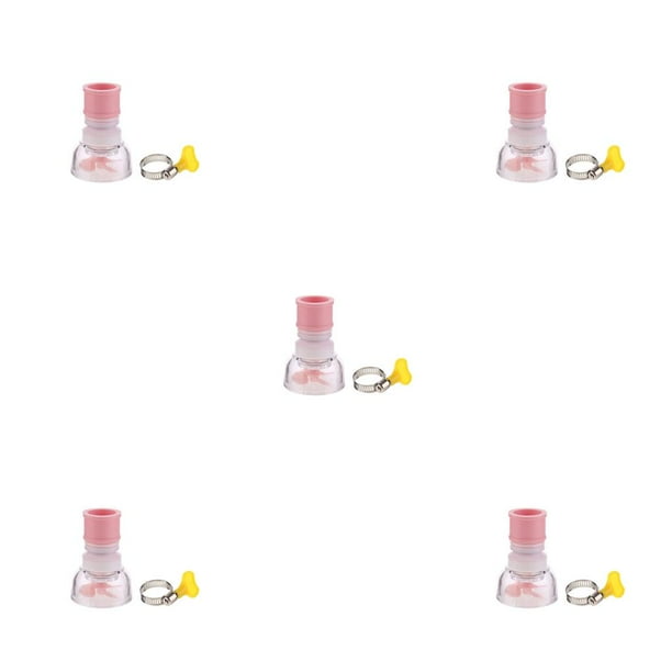 Aireador de grifo ajustable Bearachild 3 modos boquilla difusora flexible Tipo Normal Rosa