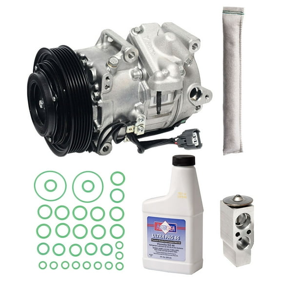 AC Compressor & A/C Repair Kit For Acura RL 2005 2006 2007 2008 2009 2010 2011 2012 - BuyAutoParts