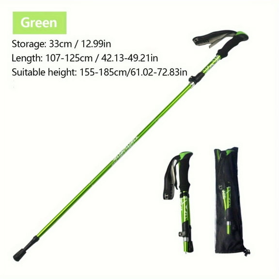 Foldable lightweight men's women's poles, hiking poles