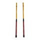 thumbnail image 3 of Baquetas de batería Cepillos de batería Agarres suaves Crean un sonido ligero Baquetas de jazz de 15,75 pulgadas de largo para jazz Folk Adultos Banda Rojo Amarillo, 3 of 8