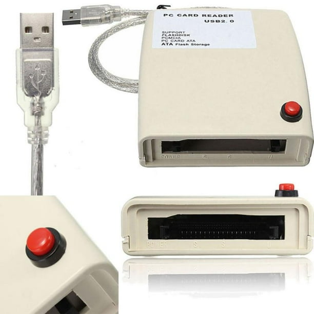 Usb 2.0 To 68 Pin Ata Pcmcia Flash Disk Memory Card Reader Adapter