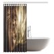 thumbnail image 2 of ABPHQTO Safari Decor Collection Brown Lion Wildlife Animal Baño Cortina de ducha con ganchos 150x180 cm, 2 of 3