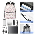 thumbnail image 4 of Fotbe Tulips Flowers Mochila Ligera Casual para Laptop para Hombres y Mujeres, Mochila Impermeable de Uso Diario, Mochila para Universidad, 4 of 6
