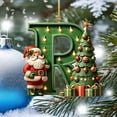 thumbnail image 3 of Christmas Tree Decorations,26 Letters Christmas Tree Decoration Pendant Christmas Tree Ornaments Personalized Diy Christmas Ornaments Christmas Decoration Xmas Tree Hanging Decor Feature, 3 of 5