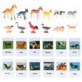 thumbnail image 1 of Juego de Animales Montessori Baoblaze 12 Animales 12 Tarjetas Clasificación, 1 of 8