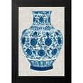 thumbnail image 2 of McCavitt, Naomi 13x18 Black Modern Framed Museum Art Print Titled - Ming Vase on Linen V, 2 of 5