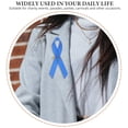 thumbnail image 3 of EeaseCA 100pcs Gratitude Ribbon Brooch Decals Charity Encouragement Ribbon Brooch Creative Pin, 3 of 8
