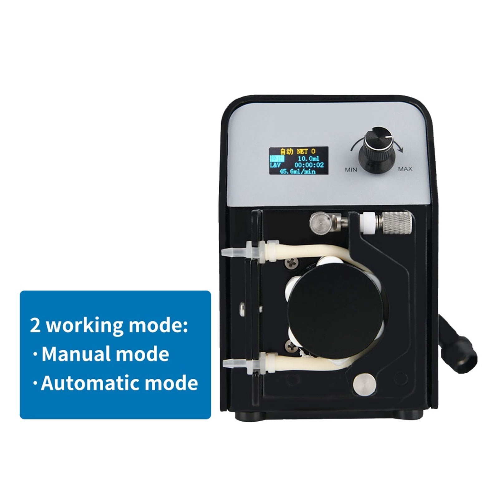 KCS PRO2 Intelligent Lab Peristaltic Pump 24V Low Flow High Precision Stepper Motor Dosing Pump For Lab And Aquarium ,Support Speed Adjustment