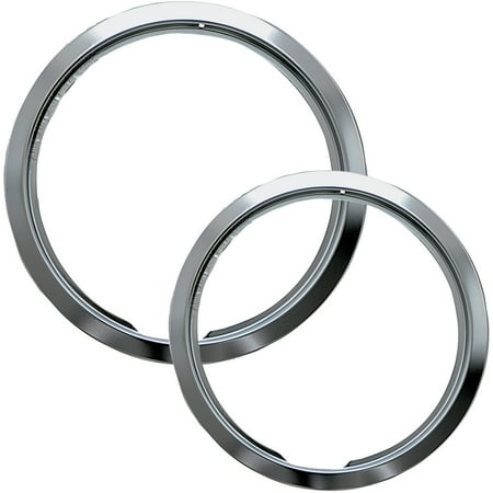 Electric Range Trim Ring - Range Kleen 2-Piece Trim Ring, Style E fits Hinged Electric Ranges Amana/Frigidaire/Maytag/Whirlpool, Chrome