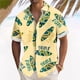 thumbnail image 2 of Hawaiian Shirt For Men, Men's Vintage Button Down Bowling Shirts Short Sleeve Summer Beach Shirt 2XL, 2 of 5