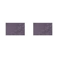 thumbnail image 3 of kurtrusly PVC Leaf Pattern Placemats Plate Mats Pad Place Mat Drink Cup Coasters Rectangle Insulation Kitchen Decor 45X30cm Taro Milk leaf 2Set, 3 of 6