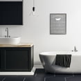 thumbnail image 2 of Stupell Industries Countryside Bathroom Rules Sign with Claw Bath Designed by Daphne Polselli, 2 of 7