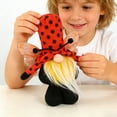 thumbnail image 6 of 1-Pack Cute Faceless Gnome Plush Figurine, Festive Bee-Themed Harvest Doll With Red & Black Decorative Hat, Soft Stuffed Toy for Home Tabletop Decoration, Family Holiday Celebratio, 6 of 6