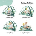 thumbnail image 4 of The Peanutshell Dino-Themed 7-in-1 Activity Play Gym and Playmat for Babies, 7-Piece, 4 of 6