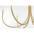 thumbnail image 6 of Living District Layne 55 inch chandelier in Brass, 6 of 9