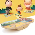 thumbnail image 3 of Kids Balance Board Kids Gift Kids Toy Balance Seesaw Board Sensory Integration Training Physical Education Toy For Kids ChildrenBear ANGGREK Otros, 3 of 8