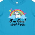 thumbnail image 4 of Inktastic 1st Birthday Unicorn Rainbow 1 Year Old Party Girls Baby T-Shirt, 4 of 5