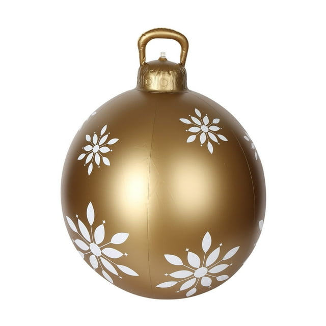 Outdoor Christmas Decorations,60Cm Outdoor Christmas Inflatable Decorated Ball Christmas Inflatable Ball Christmas Tree Decorations,Christmas Tree Decorations