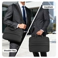 thumbnail image 6 of CshidWorld Laptop Bag for 15.6 inch, Computer Bag Laptop Briefcase Men Women, Laptop Shoulder Bag, Work Messenger Bag Business Travel Office, Black, 6 of 7