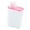 3L Pink, variant on Fiocias Clear Rice Storage Bin, Food Container with Measuring Cup, Grain Storage Bucket, 2L Green