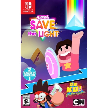 Steven Universe: Save the Light & OK K.O.! Let's Play Heroes, Outright Games, Nintendo Switch, (Best Let's Play Games)