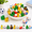 Soccer-200, variant on Soccer Style2-200 Mini Duck Figurines 210 Count Bulk for Party Favors and Decor
