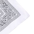 thumbnail image 4 of Greeniant Bufanda pequeña cuadrada de moda Hip hop Cool Guy mujeres hombres impresión cabeza envoltura rap estrella pañuelo cuello lazo para el pelo Accesorios para máquinas de ejercicios Blanco Greeniant JJ15373-05, 4 of 6