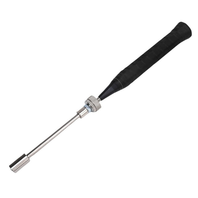 Adjustable Badminton Swing Trainer Portable Racket Swing Trainer with Ergonomic Anti Slip Handle for Tennis & Badminton Practice