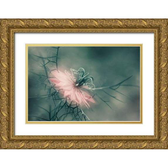 Westum, Heidi 24x17 Gold Ornate Wood Framed with Double Matting Museum Art Print Titled - The virgin