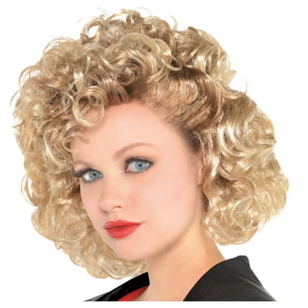 Grease Sandy Olsson Greaser Wig for Adults, One Size, After Her Transformation