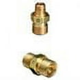 thumbnail image 2 of Male NPT Outlet Adaptor for Manifold Pipelines, Brass, Carbon Dioxide, 3/8 in NPT, 2 of 2