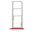 thumbnail image 3 of Plateau Double Carte Sim de Remplacement Compatible pour LG K42 (2020) / K52 (2020) (Rouge), 3 of 3